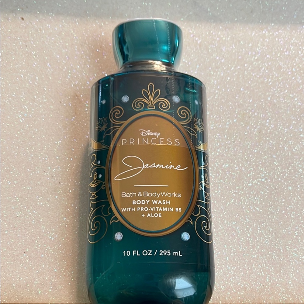 Disney Princess Jasmine Body Wash - Teal & Gold
